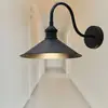 Image de ROYALTECH Applique murale Christer, noir, largeur 24 cm, métal, E27