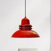 Image de ROYALTECH Suspension Lorenz, rouge, Ø 34 cm, métal, E27