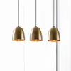Image de Opviq Suspension Tattoo 6172, doré antique, métal, à 3 lampes, longue