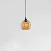 Image de Opviq Suspension Gold 010, doré-transparent, verre, Ø 20 cm