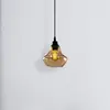 Image de Opviq Suspension Gold 050, doré-transparent, verre, Ø 17 cm