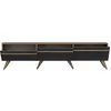 Image de CONCEPT1 Amsterdam anthracite 180 x 35 x h42 cm 382NRC1105