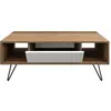 Image de CONCEPT1 Mistico noyer blanc 120 x 60 x h45,6cm 788DEC4031