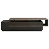 Image de CONCEPT1 Pia - Noir, Noyer 180 x 46,4 x 38,9 788DEC4039