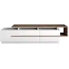 Image de CONCEPT1 Pia - Noyer, Blanc 180 x 46,4 x 38,9 788DEC4040