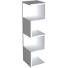 Image de Wooden Art - Bibliothèque Alin blanche - 25x95x27 cm OS