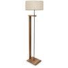 Image de Opviq - Lampadaire en bois AYD 2825 beige/bois - 26 x 115 x 6 cm OS
