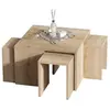 Image de CONCEPT1 Ensemble de ortanca chene saphir 60 x 37 x h60cm 793ELG2819