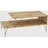 Image de Wooden Art - Table basse Loire marron - 100x50x40 cm OS