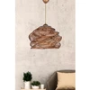 Image de Opviq - Suspension Ruche marron - 32x32x26 cm OS