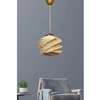 Image de Asir Group LLC - Suspension Primante doré/beige - 20x20x16 cm OS