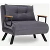 Image de CONCEPT1 Sando Single gris 67 x 78 x h78 859FTN2313