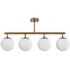 Image de Opviq - Plafonnier Fazli doré vintage - 70x15x35 cm OS