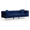 Image de CONCEPT1 Como 3 places bleu marine 237 x 90 x h70 569HLN1129