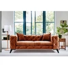 Image de Atelier del Sofa - Canapé 2 places Como orange - 197x90x73 cm OS