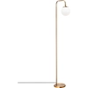Image de Opviq - Lampadaire Viran doré - 27x27x146 cm OS