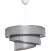 Image de Homitis - Lustre Couper gris argenté - 40x40x72 cm OS
