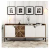 Image de CONCEPT1 Venedik noyer blanc 180 x 35 x 78cm 845HCT5309
