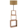 Image de Opviq - Lampadaire Ayd marron clair - 20x37x140 cm OS