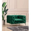 Image de Atelier del Sofa - Fauteuil Como vert - 108x90x70 cm OS