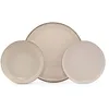 Image de Vente-unique - Service vaisselle en porcelaine 18 piéces - Créme - SANCHA