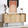 Image de Wooden Art - Buffet Navi chêne - 150x80x40 cm OS
