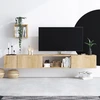 Image de Wooden Art - Meuble TV Avior chêne/saphir OS