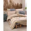 Image de CONCEPT1 Dakota 240x220cm + 2 taies 60x60 gris 129CTN64221