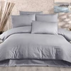 Image de En Vogue - Parure housse de couette Lylium grise 240x220 cm
