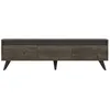 Image de Emob - Woody Fashion TV Stand | 100% Melamine Coated | Walnut | 150cm Width