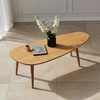 Image de Wooden Art - Table basse Sweet teck - 115x38x50 cm OS