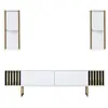 Image de CONCEPT1 Gold Line - Blanc, Noir 180 x 30 x 48 618BLY1146