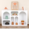 Image de Wooden Art - Console Liva blanche - 120x74x37 cm OS
