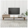 Image de CONCEPT1 Milan Alt - Noyer, Blanc 180 x 40 x 35 845HCT3106