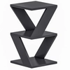 Image de Homitis - Table d'appoint Albéni anthracite - 30x50x30 cm OS