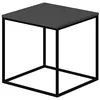 Image de Emob - Table Basse Anthracite à la Mode | Woody | 18mm d'épaisseur | Cadre en métal