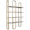 Image de Hanah Home Etagère en aggloméré et métal Sierra Doré