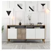 Image de CONCEPT1 Milan noyer blanc 160 x 35 x 78cm 845HCT5330