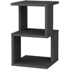 Image de Decortie - Table de chevet Carter anthracite - 29.6x29.6x49.4 cm OS