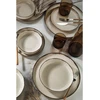 Image de Elizabed - Service de table en porcelaine crème - 16 pièces OS
