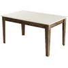 Image de CONCEPT1 Milan 517 noyer crème 145 x 88 x h75 845HCT1405