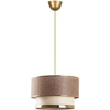 Image de Sheen - Suspension Cake beige/doré - D.30x20x65 cm OS