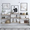 Image de Wooden Art - Étagères Laba chêne - 85x216x20 cm OS