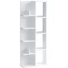Image de Emob - Bibliothèque Emeraude - 100% Mélamine / Epaisseur 18mm / Blanc
