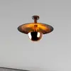 Image de Opviq Plafonnier Kurt 13355, couleur cuivre, métal, Ø 48 cm
