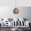 Image de Opviq - Suspension Sphere Bamboo marron - 30x20x60 cm OS