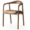 Image de Wooden Art - Chaise PA marron clair - 52x77x51 cm OS