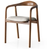 Image de Wooden Art - Chaise PA gris clair - 52x77x51 cm OS