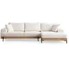 Image de CONCEPT1 Eti chêne angle droit blanc 280 x 98 x h78 560ARE2126
