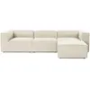 Image de CONCEPT1 Fora angle ecru 297 x 190 x h66 560ARE2140